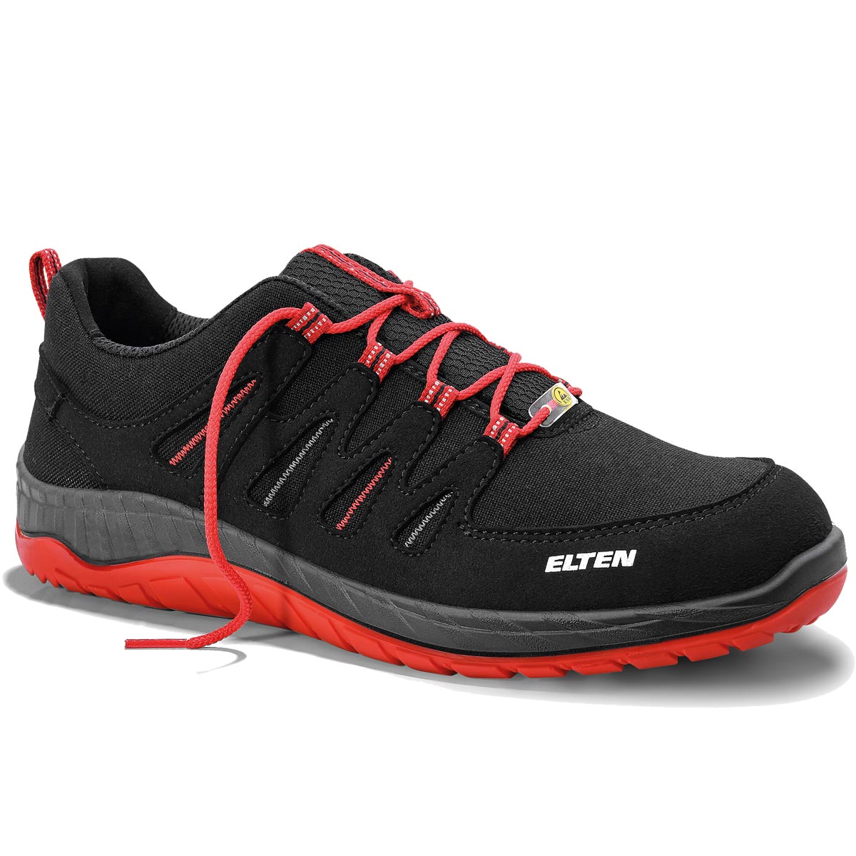 Elten MADDOX S3 Black-Red low ESD - 1